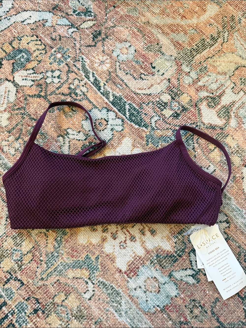 LSPACE STRIDE BRA NWT